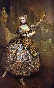 antoine pesne Portrait of the dancer Barbara Campanini aka Sweden oil painting artist